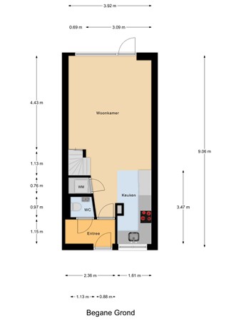 Oberonhof 42, 3194 VM Hoogvliet Rotterdam - Begane_Grond.jpg