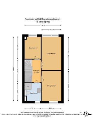 Fonteinkruid 36, 2371 KN Roelofarendsveen - 1e Verdieping - 2D.jpg