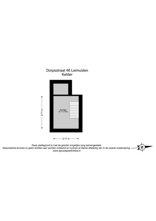 Dorpsstraat 46, 2451 AR Leimuiden - Kelder - 2D.jpg