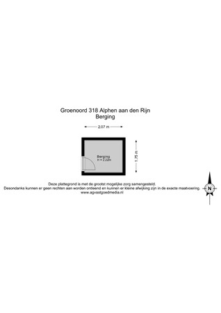 Groenoord 318, 2401 AM Alphen aan den Rijn - Berging - 2D.jpg