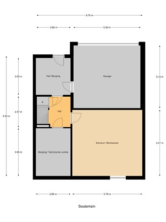 Kwaakhaven 16, 2341 NW Oegstgeest - Souterrain.jpg