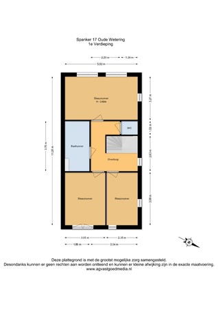 Spanker 17, 2377 VW Oude Wetering - 1e Verdieping - 2D.jpg