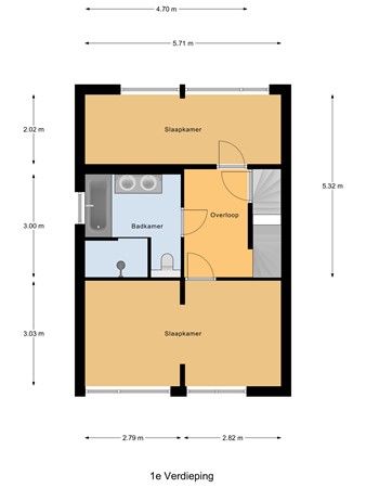 Albert Verweijstraat 13, 2394 TK Hazerswoude-Rijndijk - 1e_Verdieping.jpg