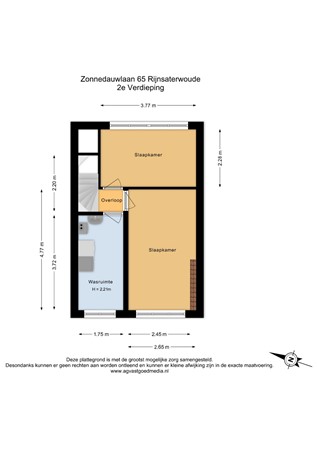 Zonnedauwlaan 65, 2465 BB Rijnsaterwoude - 2e Verdieping - 2D.jpg
