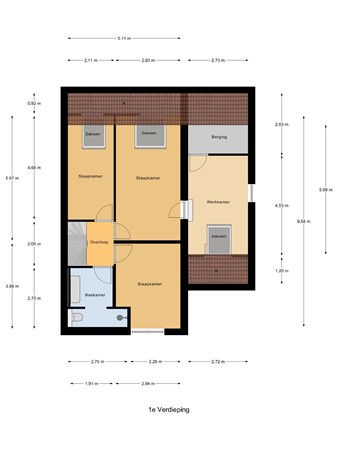 Overbuurt 13, 2465 AW Rijnsaterwoude - 1e_Verdieping.jpg