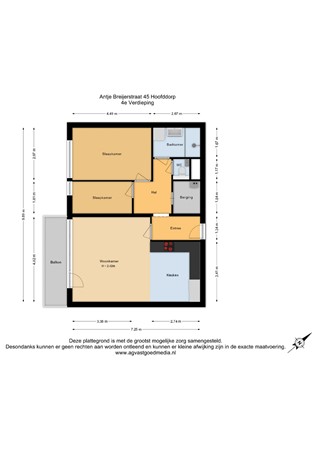 Antje Breijerstraat 45, 2132 ZT Hoofddorp - 4e Verdieping - 2D.jpg