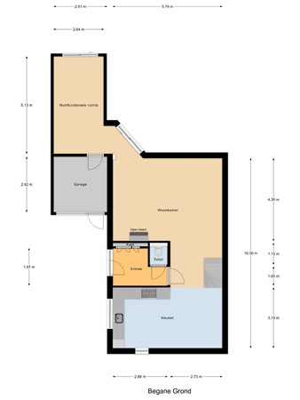 Beppy Nooijstraat 51, 2331 HT Leiden - Begane_Grond.jpg
