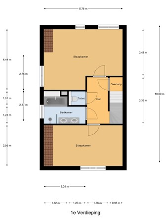 Beppy Nooijstraat 51, 2331 HT Leiden - 1e_Verdieping.jpg