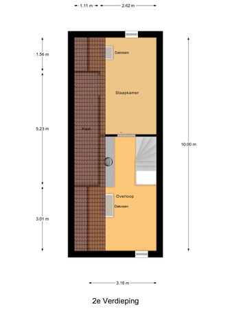 Beppy Nooijstraat 51, 2331 HT Leiden - 2e_Verdieping.jpg