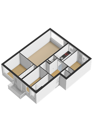 Van Den Endelaan 115, 2182 EW Hillegom - 2e Verdieping - 3D.png