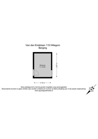 Van Den Endelaan 115, 2182 EW Hillegom - Berging - 2D.jpg