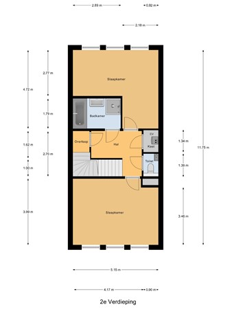 Clusiushof 76, 2341 PW Oegstgeest - 2e_Verdieping.jpg