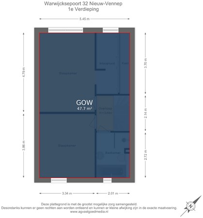 Warwijcksepoort 32, 2152 RL Nieuw-Vennep - 1e  Verdieping - markings.jpg