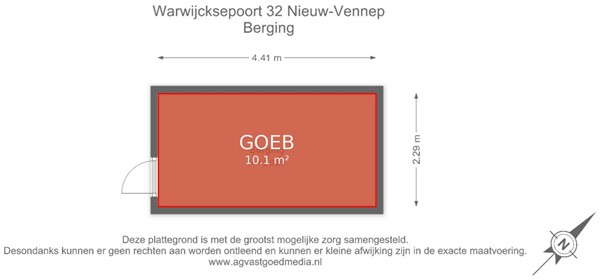 Warwijcksepoort 32, 2152 RL Nieuw-Vennep - Berging - markings.jpg