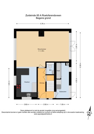 Zuideinde 85A, 2371 BS Roelofarendsveen - Begane grond - 2D.jpg
