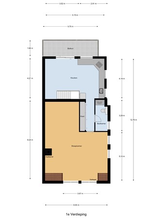 Huigsloterdijk 386, 2158 LR Buitenkaag - 1e_Verdieping.jpg