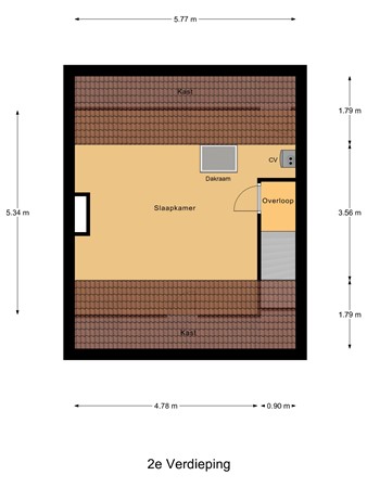 Lijsterbesstraat 6, 2371 TH Roelofarendsveen - 2e_Verdieping.jpg