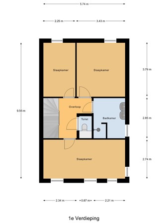 De Ripse Schans 3, 2375 BA Rijpwetering - 1e_Verdieping.jpg