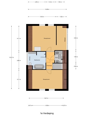 Veerstraat 3A, 2377 AK Oude Wetering - 1e_Verdieping.jpg