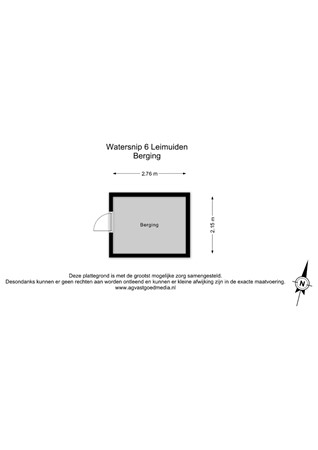 Watersnip 6, 2451 WB Leimuiden - Berging - 2D.jpg