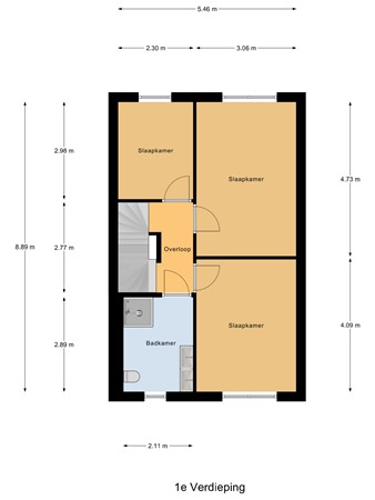 Lisdodde 3, 2371 KS Roelofarendsveen - 1e_Verdieping.jpg