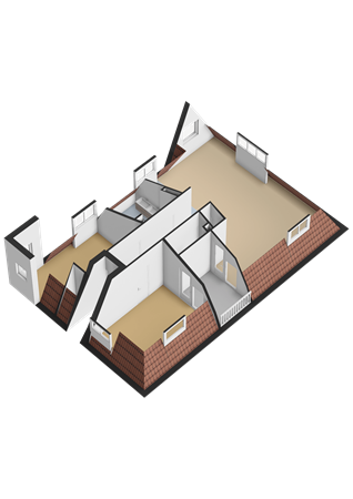 Westeinde 25A6, 2371 AT Roelofarendsveen - 2e Verdieping - 3D.png