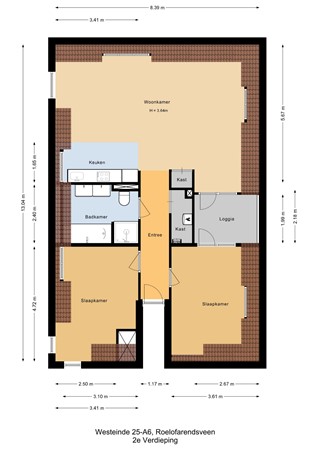 Westeinde 25A6, 2371 AT Roelofarendsveen - 2e Verdieping - 2D.jpg