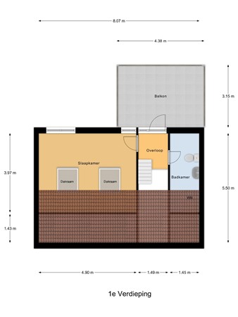 Aderweg 8R40, 2371 AH Roelofarendsveen - 1e_Verdieping.jpg