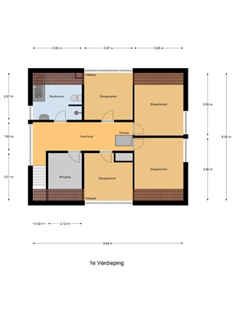 Oude Bocht 9, 2375 XG Rijpwetering - 1e_Verdieping.jpg
