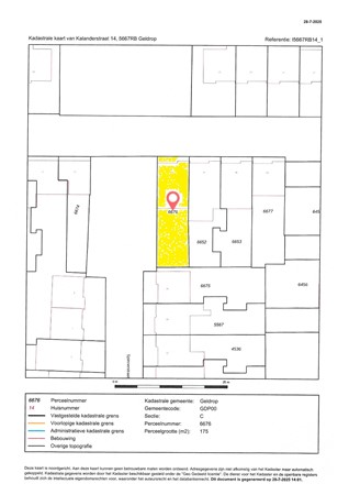 Kalanderstraat 14, 5667 RB Geldrop - kad.kaart.jpg