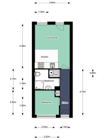 Berlagestraat 58, 3555 CW Utrecht - 