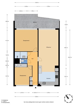 Thorbeckelaan 81, 2641 XD Pijnacker - Thorbeckelaan 81 - 1e verdieping.jpg