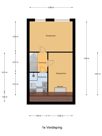 Golda Meirsingel 15, 6716 GW Ede - 1e_Verdieping.jpg