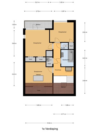 Warande 14, 6713 RN Ede - Eerste_verdieping.jpg