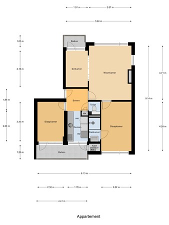 Floreslaan 64, 6714 AS Ede - Appartement.jpg