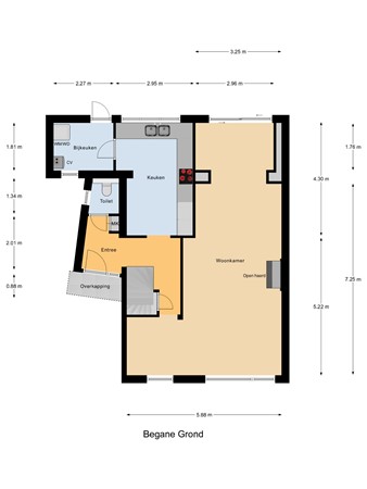 Generaal Chassélaan 16, 6711 LW Ede - Begane_Grond.jpg