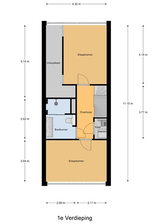 Hoflaan 19, 6715 AG Ede - 1e_Verdieping.jpg