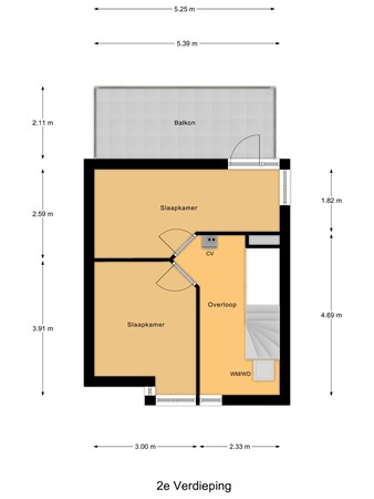 MacBridestraat 67, 3902 KK Veenendaal - 2e_Verdieping.jpg