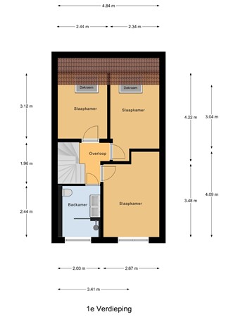 Kennedydreef 69, 6716 CG Ede - 1e_Verdieping.jpg