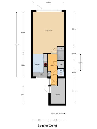 Kennedydreef 95, 6716 CG Ede - Begane_Grond.jpg