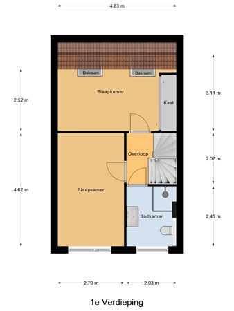 Kennedydreef 95, 6716 CG Ede - 1e_Verdieping.jpg