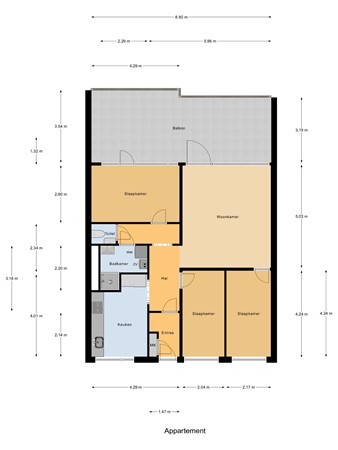 Sint Hubertus 344, 6713 JK Ede - Appartement.jpg