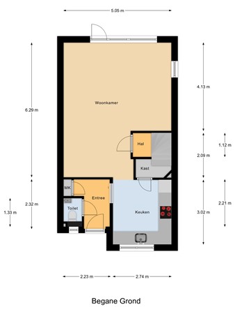 Veenderweg 45A, 6713 AC Ede - Begane_Grond.jpg