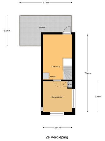 Veenderweg 45A, 6713 AC Ede - 2e_Verdieping.jpg