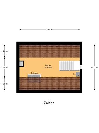 Zijpendaal 5, 6715 KL Ede - Zolder.jpg