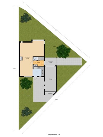 Zijpendaal 5, 6715 KL Ede - Begane_Grond_Tuin.jpg