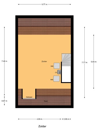 Parkrand 6, 6714 GN Ede - Zolder.jpg