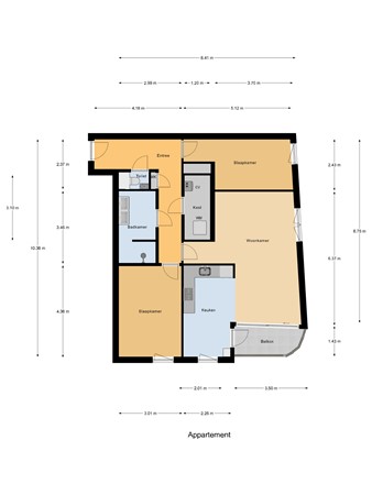 Dolderstraat 48A, 6706 JE Wageningen - Appartement.jpg