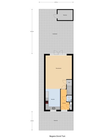 Hoenwaard 35, 6718 NC Ede - Begane_Grond_Tuin.jpg