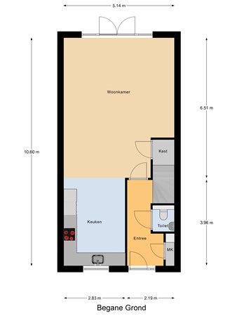 Hoenwaard 35, 6718 NC Ede - Begane_Grond.jpg